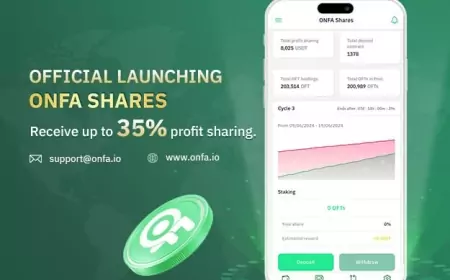INTRODUCING ONFA SHARES: SHARE IN THE PROFITS OF THE ONFA ECOSYSTEM