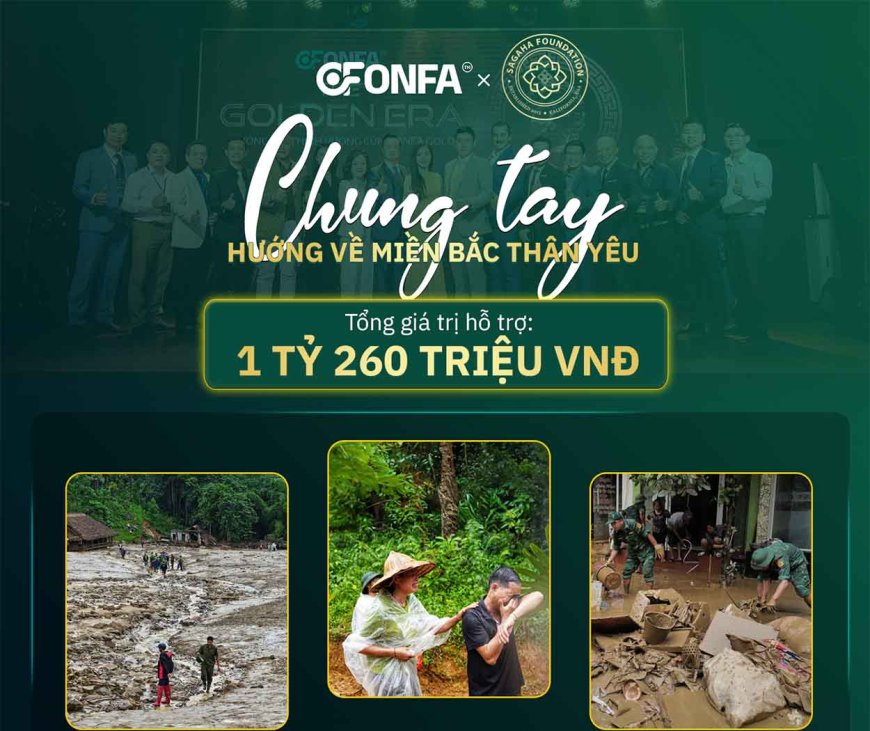 ONFA Chung Tay Hướng Về Miền Bắc Thân Yêu