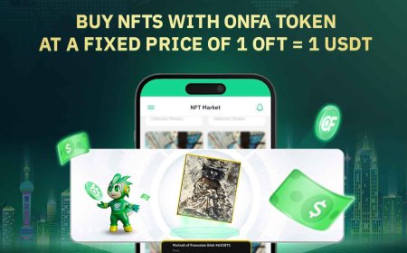 Buy NFTs With ONFA Token At A Fixed Price Of 1 OFT = 1 USDT