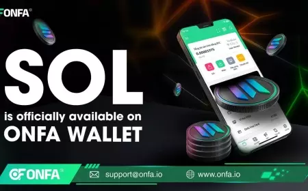 Breaking News | SOL is now available on ONFA Wallet