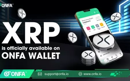 XRP Officially Joins ONFA Wallet – Together with TON and SOL, Delivering a Superior Multi-Chain Digital Finance Experience
