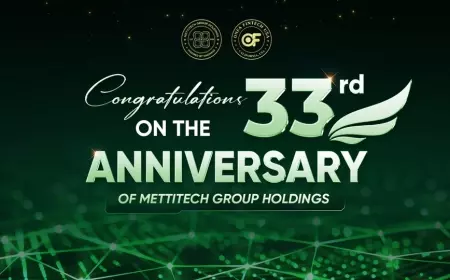 Congratulations On The 33rd Anniversary Of Mettitech Group Holdings