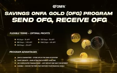 ONFA Gold (OFG) Savings Program – Deposit OFG, Receive OFG, Build Sustainable Wealth!
