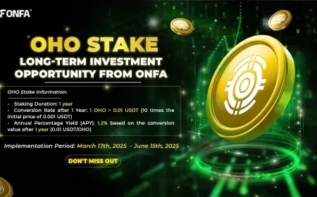 OHO Stake: A Long-Term Investment Opportunity from ONFA