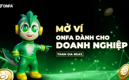 Ví ONFA - Thử Nghiệm Tài Khoản Doanh Nghiệp