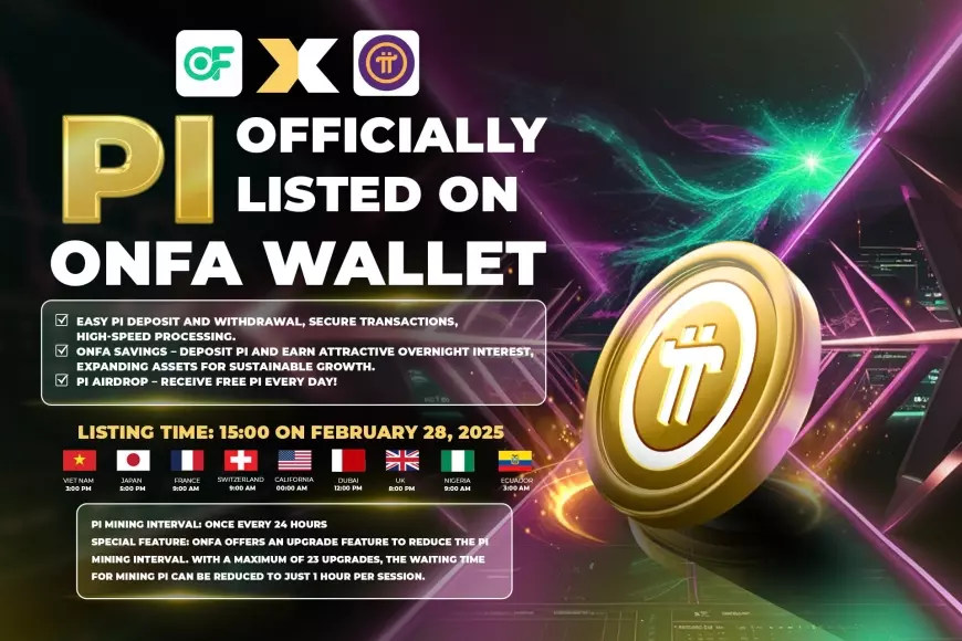 Breaking News: PI Officially Listed On ONFA Wallet – A Giant Leap For The Crypto Community!