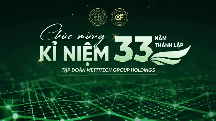 Chúc Mừng 33 Năm Thành Lập Tập Đoàn Mettitech Group Holdings