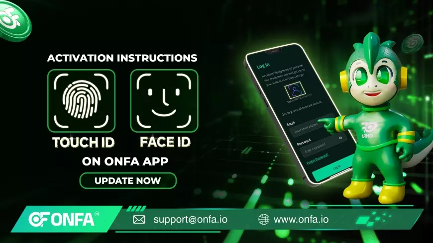 Enable Touch ID / Face ID on ONFA – Lightning-Fast Login, Superior Security!