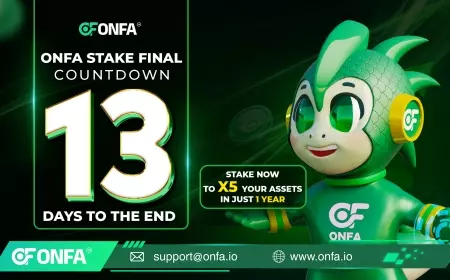 Only 13 Days Left - Join ONFA Stake Final Now to X5 Your Assets in 365 Days
