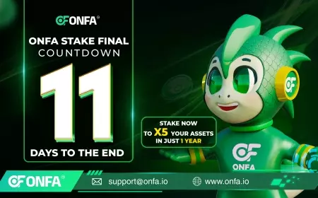 Only 11 Days Left – Don’t Miss the Opportunity to 5x Your Assets with ONFA Stake Final