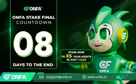 Only 8 Days Left: No Trading, No Price Tracking – Still 5x Your Assets with ONFA Stake Final