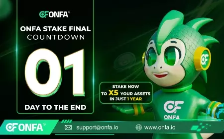 Final Day: The Moment of Decision Has Come – Don’t Miss Your Chance to 5X Your Assets with ONFA Stake Final!