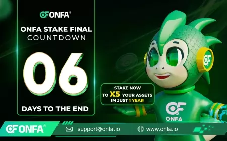 Only 6 Days Left to Join ONFA Stake Final – The Golden Opportunity to 5X Your Assets Is Coming to an End