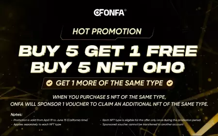 ONFA Launches Special Offer: Buy 5 NFT OHO – Get 1 Free