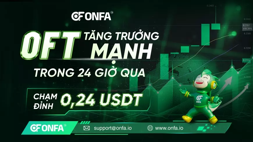 OFT Bùng Nổ: Tăng Trưởng Mạnh Mẽ, Vượt Mốc 0.24 USDT!