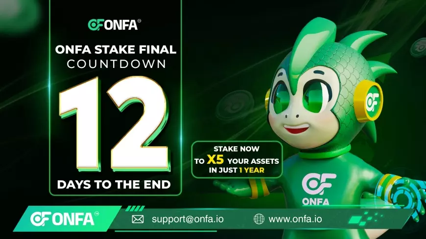 5X Your Assets – Only 12 Days Left! Join ONFA Stake Final Today