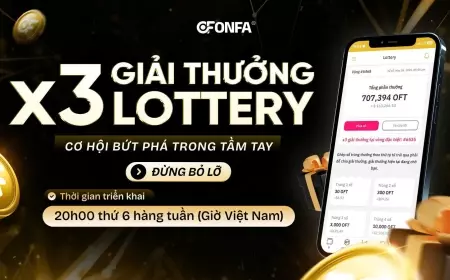 X3 Giải Thưởng ONFA Lottery - Cơ Hội Bứt Phá Trong Tầm Tay