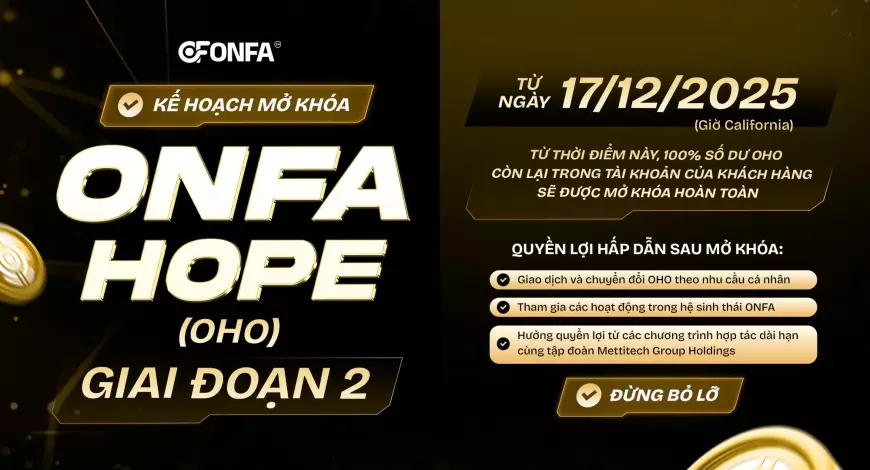 Giai Đoạn 2 Mở Khóa OHO: Toàn Bộ Tài Sản Được Giải Phóng