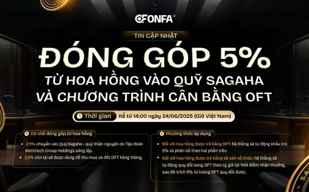 ONFA Triển Khai Đóng Góp 5% Từ Hoa Hồng Vào Quỹ Sagaha Và Chương Trình Cân Bằng OFT