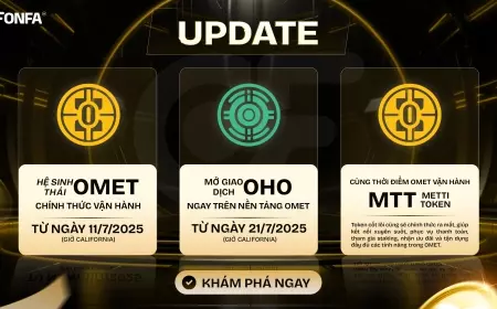 Ra Mắt Hệ Sinh Thái OMET & Mở Giao Dịch OHO: Bước Tiến Mới Của ONFA