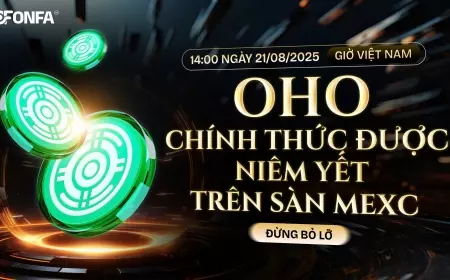 Thông Báo Chính Thức: Giao Dịch Token OHO Trên OMET & Niêm Yết Trên Sàn MEXC