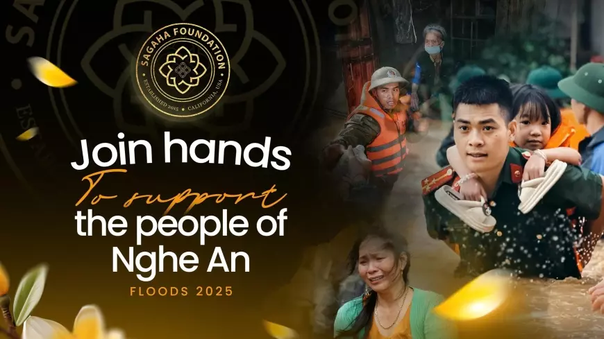 ONFA X SAGAHA | United For Nghe An: Emergency Relief Fundraising For Flood Victims