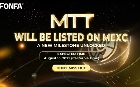 Announcement: MTT to be Listed on MEXC on August 15, 2025
