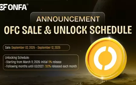 Official Announcement of the OFC Launchpad Sale and Unlock Schedule