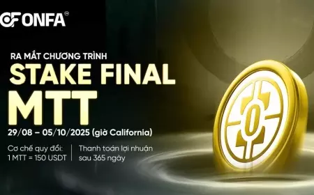 Stake Final MTT (Metti Token): Giá Trị Bền Vững, Lợi Nhuận Vượt Trội