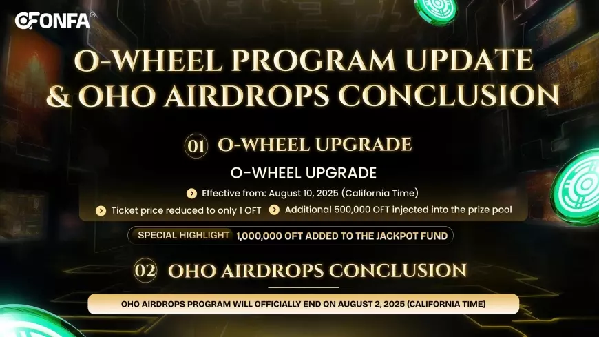 Update on the O-Wheel Program and Conclusion of the OHO Airdrops