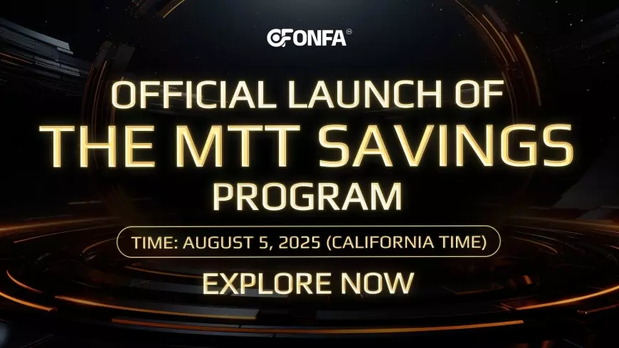 Official Launch Of The MTT Savings Program: Save MTT Tokens and Earn Up to 8% Interest Per Year