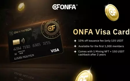 ONFA Launches Special Promotion: 10% Discount on ONFA Visa Card Issuance Fee