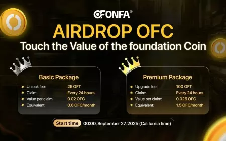OFC Airdrop Officially Launches: Your Chance to Own the ONFA Ecosystem’s Core Coin