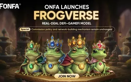 ONFA Launches NFT Frogverse: A Real DeFi–GameFi Experience