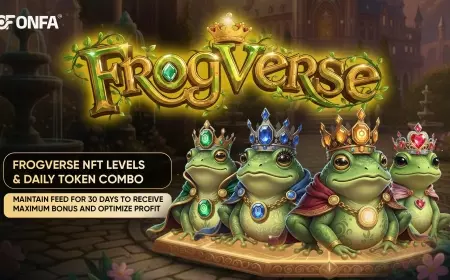 The Four Frogs of Frogverse - Raise, Feed, and Earn USDT