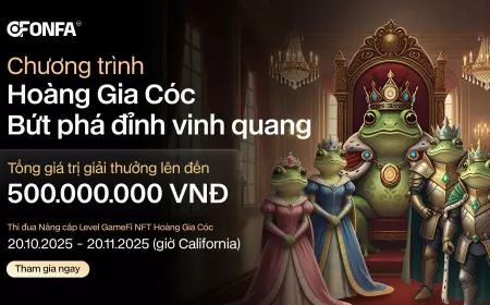 “Hoàng Gia Cóc - Bứt Phá Đỉnh Vinh Quang”: Cuộc Thi Đua Đỉnh Cao Trong Frogverse