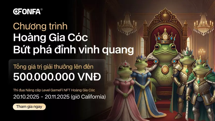 “Hoàng Gia Cóc - Bứt Phá Đỉnh Vinh Quang”: Cuộc Thi Đua Đỉnh Cao Trong Frogverse