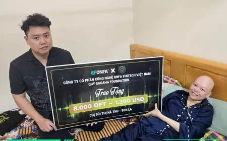 ONFA Fintech and Sagaha Foundation: Continuing the Journey of Spreading Love!
