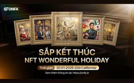 Chương Trình NFT Wonderful Holiday Sắp Khép Lại - Dấu Ấn Mùa Lễ Hội Đặc Biệt