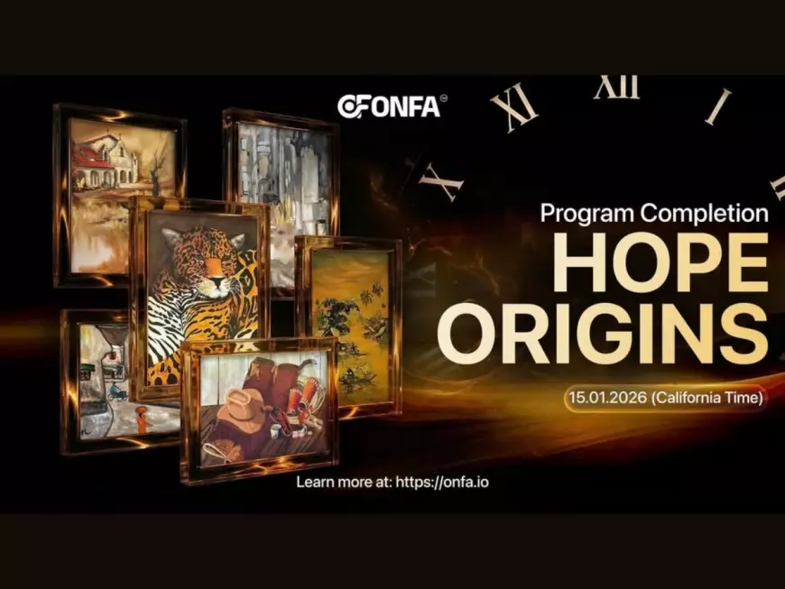 Hope Origins Program Nearing Completion - A Fully Realized Milestone of the ONFA Journey