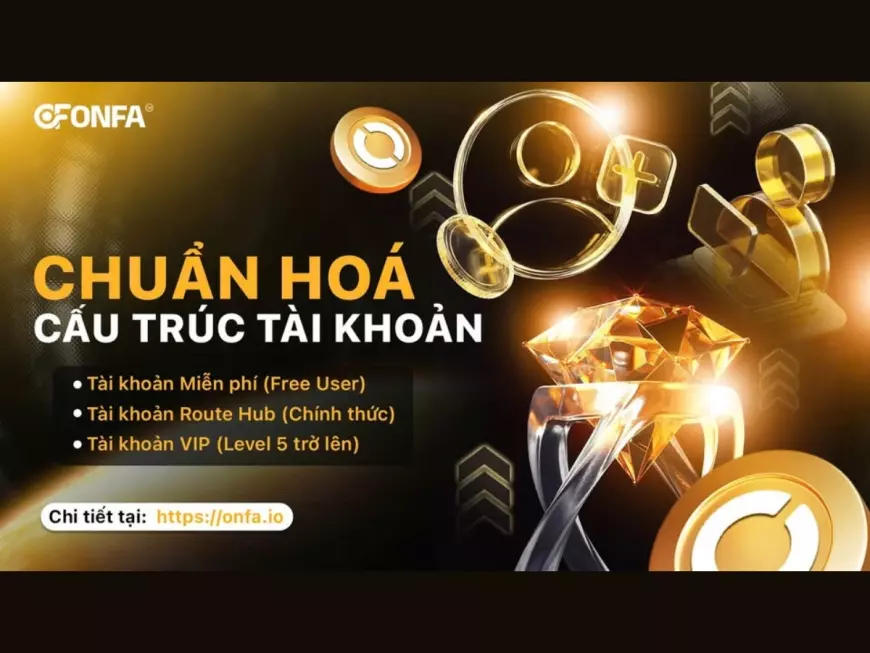 Chuẩn Hóa Cấu Trúc Tài Khoản ONFA  - Lộ Trình Phát Triển Thành Viên Rõ Ràng Và Minh Bạch
