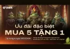 Chính Thức Triển Khai Ưu Đãi Mua 5 Tặng 1 & Tặng NFT Cóc Phò Mã Cho Toàn Bộ Cộng Đồng