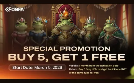 Official Launch of the Buy 5 Get 1 Promotion & Global Complimentary Royal Toad NFT Distribution