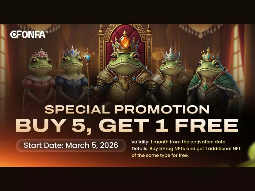Official Launch of the Buy 5 Get 1 Promotion & Global Complimentary Royal Toad NFT Distribution
